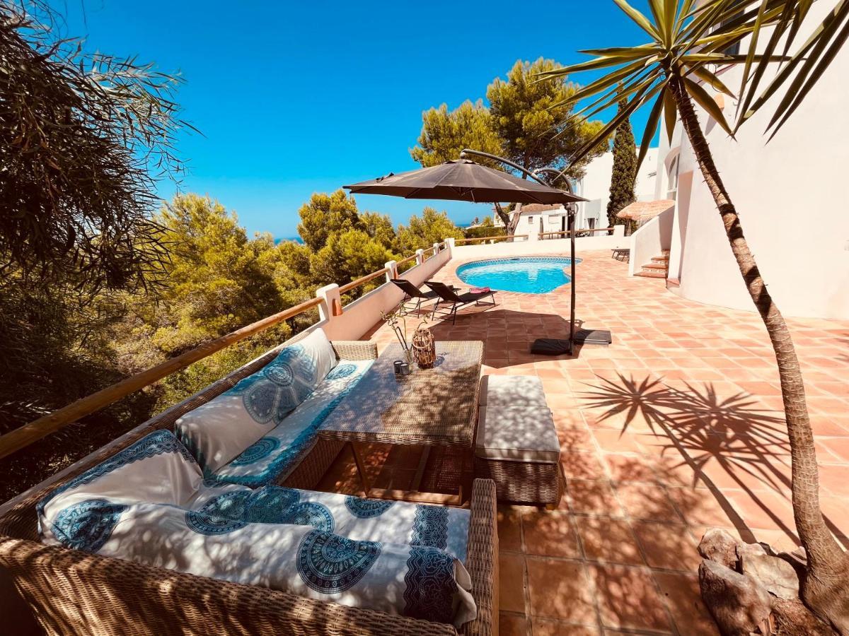 Ibiza Dream Villa Denia, Seaview, Pool, Bbq, Airco, Wifi Eksteriør bilde